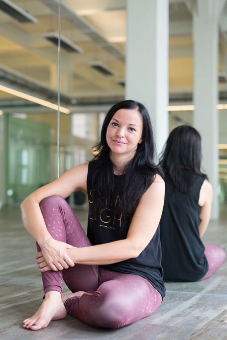 Vera – Inhaberin und Yogalehrerin vom Yogaloft Vienna